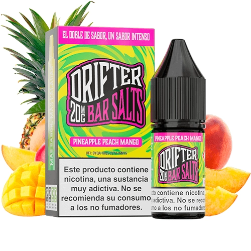 Juice Sauz Drifter Bar Salts Pineapple Peach Mango