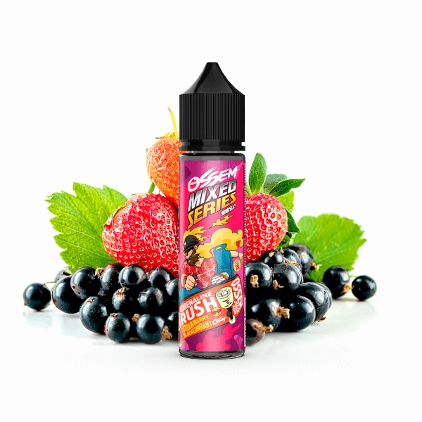 Ossem Adrenaline Rush Strawberry Blackcurrant 20ml/60ml