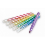 Брокатни флумастри - Colorino Pastel - 6 пастелни цвята