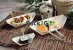 50 бр. Fingerfood дървени купички 21,5см.