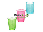 40 бр. Пластмасови цветни чаши за шот