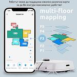 Tecbot M1 - робот прахосмукачка и подомиячка със самопочистващ моп (бял)-Copy