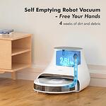 Neabot NoMo Q11 - Прахосмукачка робот със скрит лазер и автоматичен контейнер за отпадъци-Copy