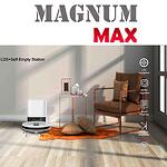 MAGNUM MAX - Прахосмукачка робот с автоматичен контейнер за отпадъци (бял)-Copy