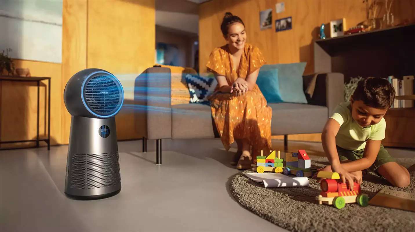 Пречиствател за въздух, вентилатор и отоплителен уред PHILIPS AMF220/15 2000 Series