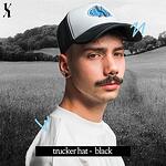 Black Trucker hat Храбър*