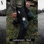 Hrabar* Outdoor Pants - Black [ Unisex ]