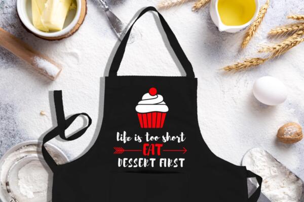 Престилка Eat Dessert First Престилка Eat Dessert First