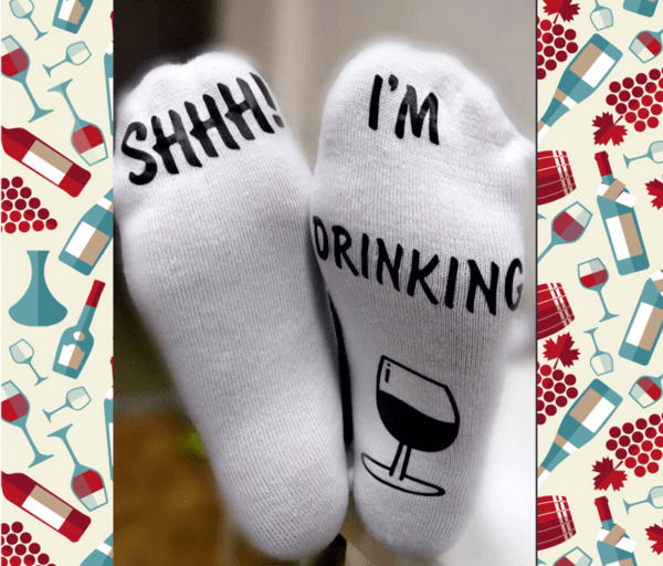 Чорапи "I'm drinking" Чорапи "I'm drinking"