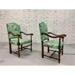 Vintage Mid Century Classic Armchairs - a Pair