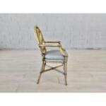 Mid Century Dining Bamboo Dining Chairs - Set of 6