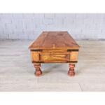 Antique Indian Massive Rustic Thakat Style Coffee Table