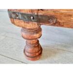 Antique Indian Massive Rustic Thakat Style Coffee Table