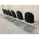 Mid Century Dining Chairs Giroflex by Stoll - Set of 6