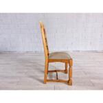Vintage French Ladder Back Dining Chairs - Set of 6