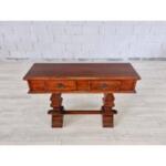 Vintage French Trestle Console Table
