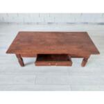 Antique Dutch Solid Wood Coffee Table