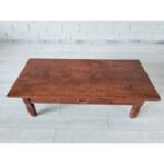 Antique Dutch Solid Wood Coffee Table