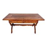 Beautiful Antique Inlaid French Writing Desk Table