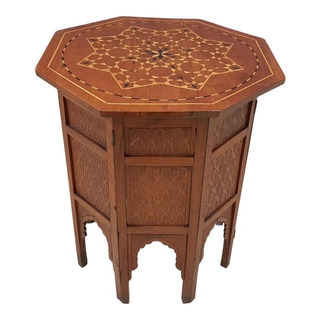 Moroccan shop tea table