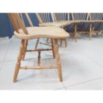 Mid Century Modern Scandinavian Windsor Dining Chair - Set of 6