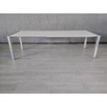 Contemporary Style Extending Design Dining Table White by Bramante