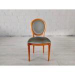 Vintage Louis XVI Medallion Dining Chairs - Set of 6