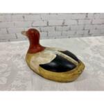 Vintage Hand Painted Wood Duck Decoy