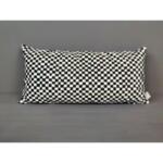 Decorative Velvet Pattern Pillow 22" X 10"