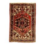 Vintage Persian Hamadan Wool Rug-3â²3â³ Ã 4â²11â³