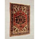 Vintage Persian Hamadan Wool Rug-3â²3â³ Ã 4â²11â³