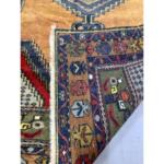 Vintage Turkish Handwoven Wool Runner Rug
