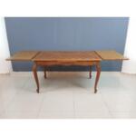 French Louis XV Extendable Oak Dining Table