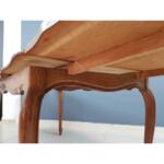 French Louis XV Extendable Oak Dining Table