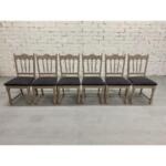 Country Style Dining Chairs - Set of 6