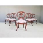 Louis XV Style Dining Chairs - Set of 6