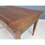 Antique French Walnut Farmhouse Harvest Dining Table 19th Century