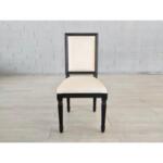 Vintissimo Designed Neoclassical French Dining Chairs Reupholstered - Set of 8