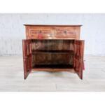 Rare Antique French Solid Wood Credenza Sideboard Early 19th Century