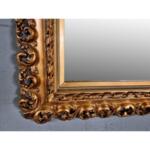 Vintage Italian Gold Frame Magnificent Wall Mirror