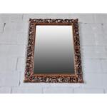 Large Vintage Italian Hand Carved Wood Magnificent Wall Mirror