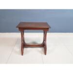 French Vintage Elegant Carved Console Side Table