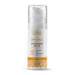 Био Слънцезащитен Лосион за лице "Dry oils" SPF50, 50ml, Wooden Spoon