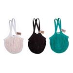 Еко пазарска торба - ситна плетка, различни цветове, Casa Organica