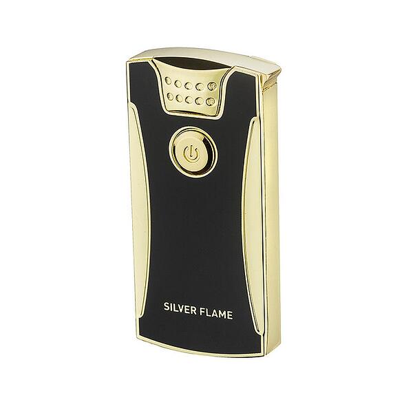 Плазмена запалка Silver Flame - Black & Gold