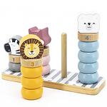 Детска дървена игра - Рингове за нанизване Polar B