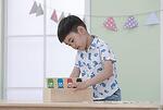 Детски дървен образователен сортер-Copy