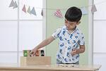 Детски дървен образователен сортер-Copy