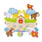 Детска дървена игра за баланс – Корабът на Ной New Classic Toys
