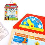 Детски календар за учене на отговорности на английски език Тooky Toy
